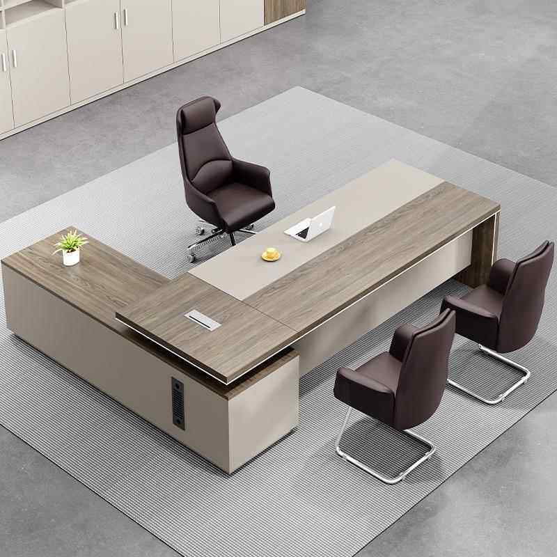 老板桌经裁桌DBT-22-9办公桌椅总组合简约现单人大班台主管理办公