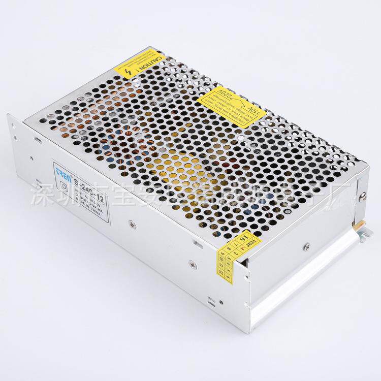 厂家直供源12V2源防0A集中供电监控电安电适配器806铁壳开关电源