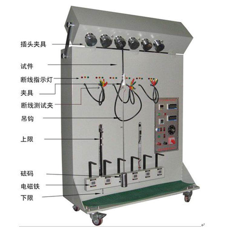 XL-DCT-218突拉试验机电源插头线旋转突拉耐压功能