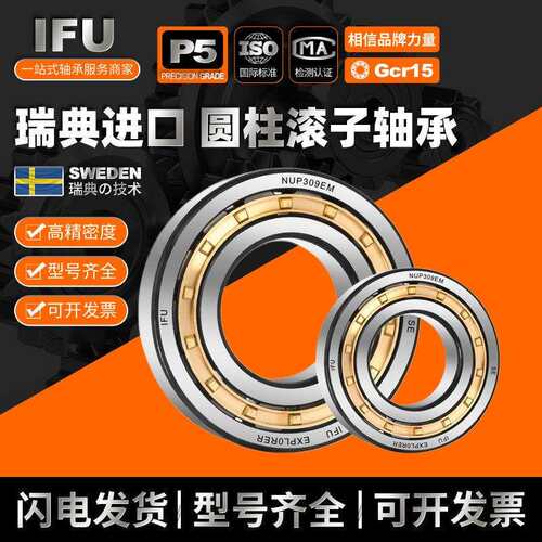 IFU圆柱滚子轴承 NJ309 NU309 NUP309 N309 RN309 ECM ECP EM EW
