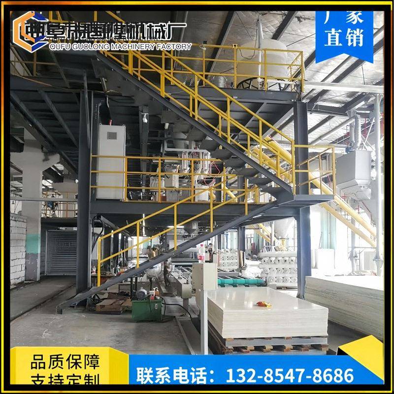 国隆 外墙保温板生产线 防火轻质隔墙板设备 匀质板生产线