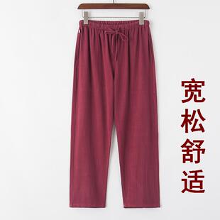 棉麻唐装男式长袖装中国风覆古老盘扣男装中年宽松中禅修太极