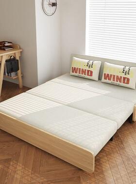 折叠沙发床客厅用小户型简人两双人多功能储单物约布VUK艺推拉沙