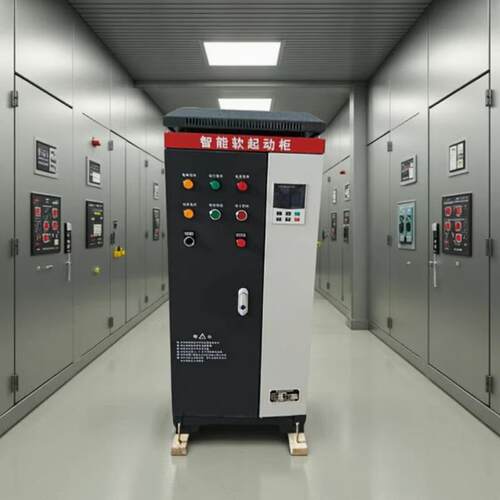 115KW在线软启动柜智能型电机软起动器三相380V水泵风机控制柜