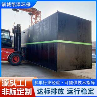 养殖场农村生活废水处理装 置 地埋式 工业MBR膜一体化污水处理设备