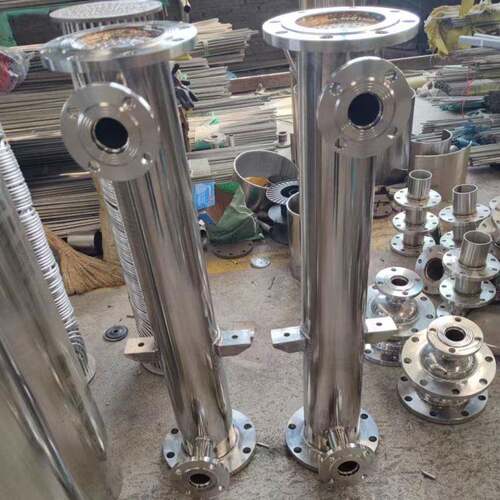 不锈钢304316L螺旋缠绕式换热器化工医药行业螺旋缠绕式冷却器