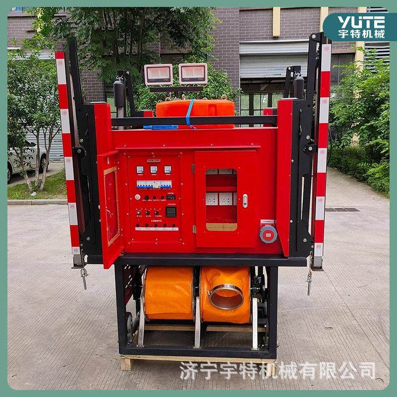 排水方舱移动防汛应急自升降式照明户外排水泵排水发电机