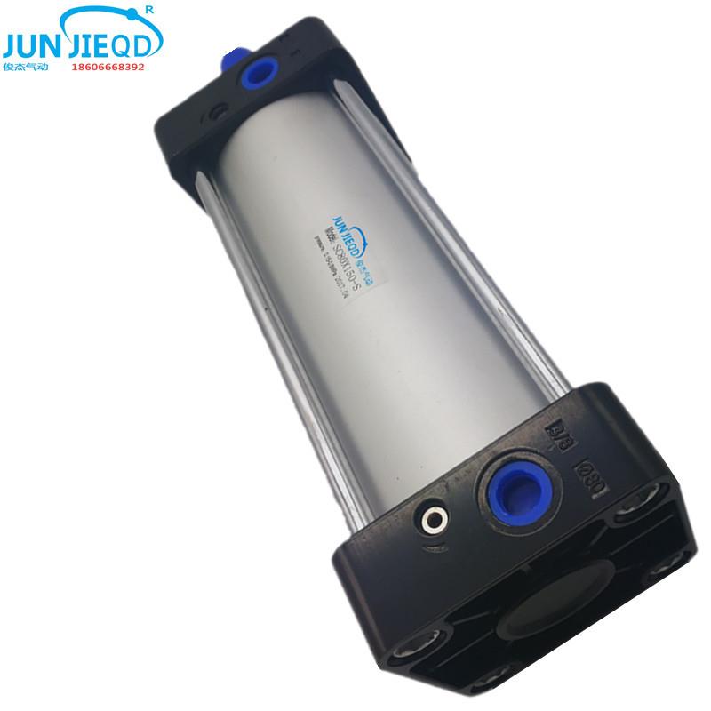 4BKM形SC125/160/200/320/0大0方大缸径气缸推力铝气缸双作拉杆气