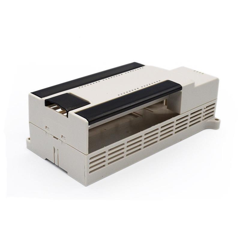导轨控制外壳DR19塑料材外壳PLC工控200x90x70MM盒仪表壳体