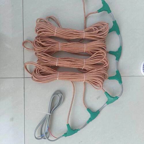 48K铠装丝石墨烯碳纤维电地暖家用全套设备碳纤维电热电缆