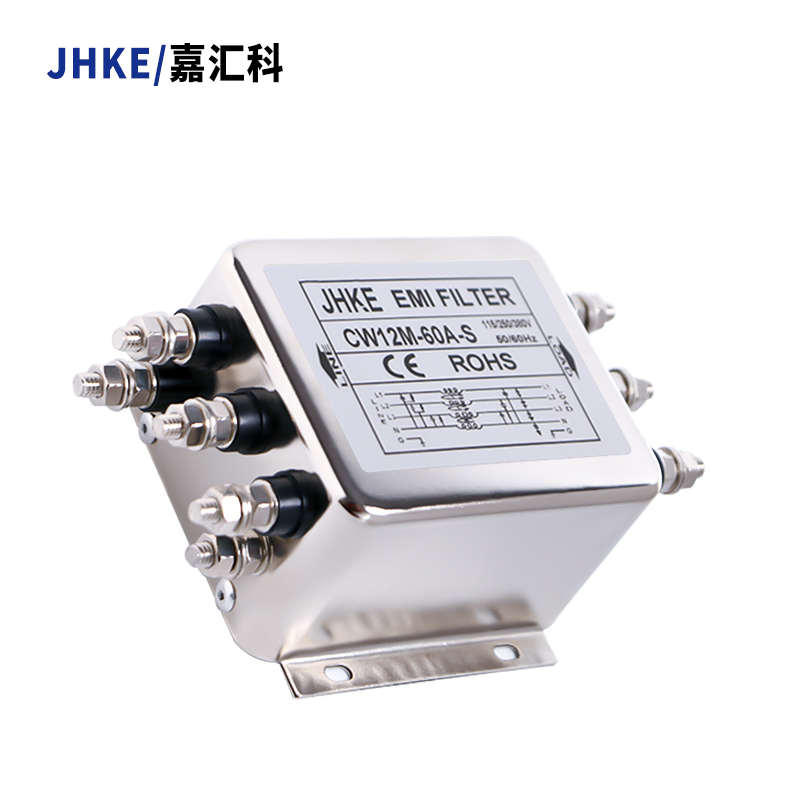 CW12B-40A-S三相电源滤波器380V三线50ACW12M-60A四线 伺服变频器