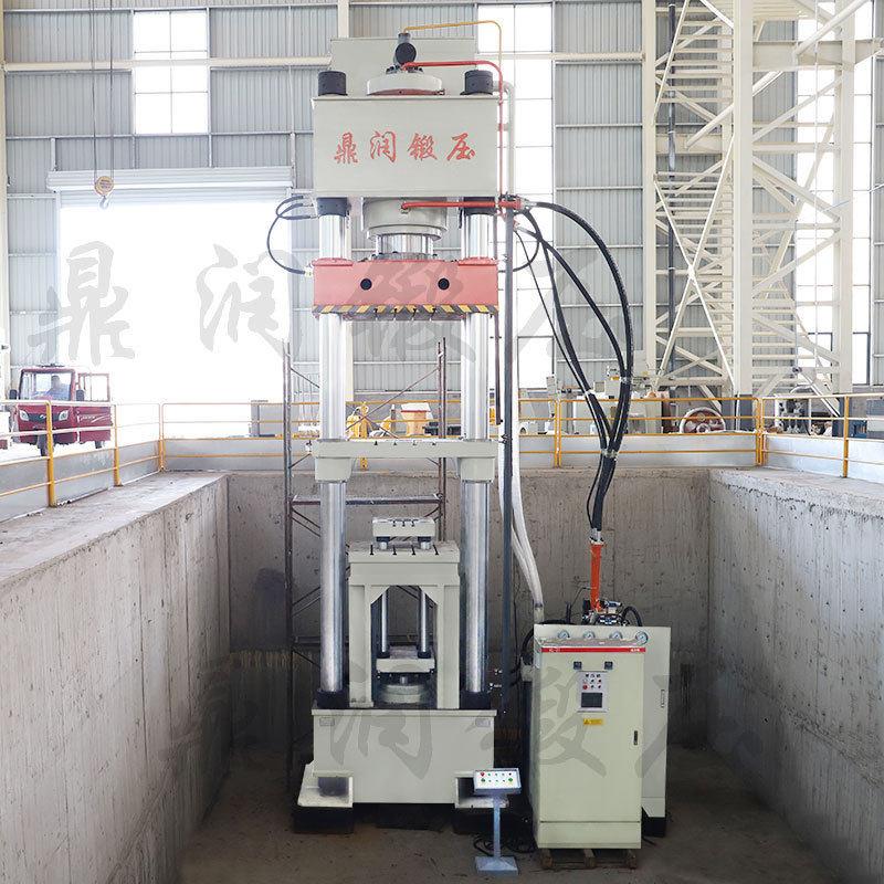 鼎润定制800T吨匣钵成型液压机耐火材料石墨匣钵粉末成型油压力机