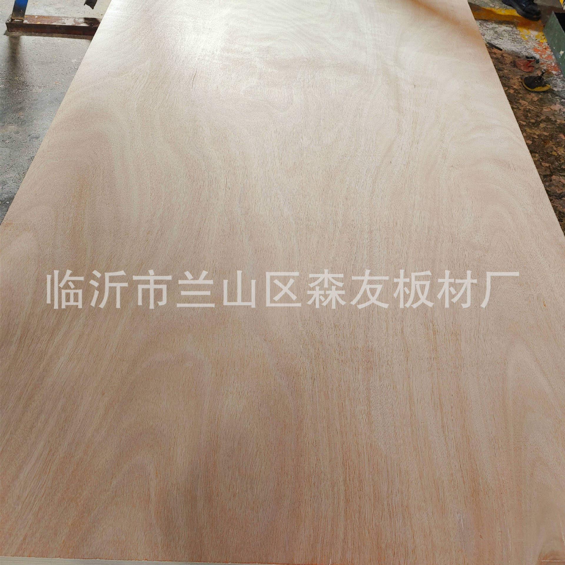 胶合板桃花芯档家具板环保E0级多层实木板阻燃板
