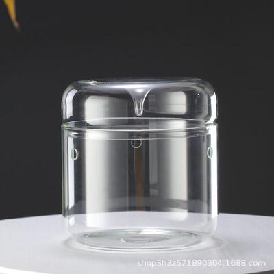 观微景玻璃罩意生态苔藓植物办公室*创微盆栽盆景玻观璃迷你露集