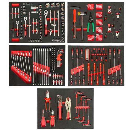 件机工具组套推修式汽修工具柜层重七型维570修可车移动工具车