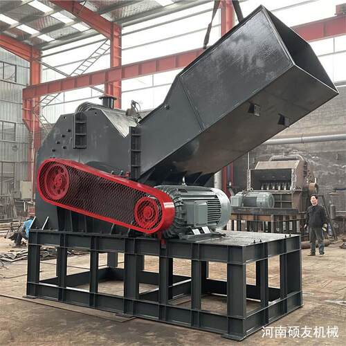 金属破碎 中大LEX易型机多功能油漆双轴撕碎机 拉罐彩钢瓦打桶球