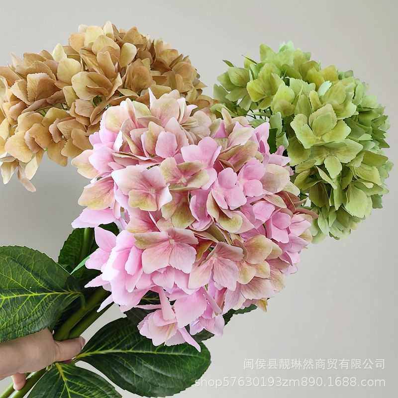 高档逼真仿真绣球花客厅餐桌装饰无尽夏紫阳花假花八仙花样板房,家居饰品,仿真花/假花,淘宝优惠券,粉丝福利购,淘宝优惠卷