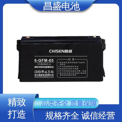 昌盛6-GFMJ-65eps应急电源蓄电池通信基站品类齐全