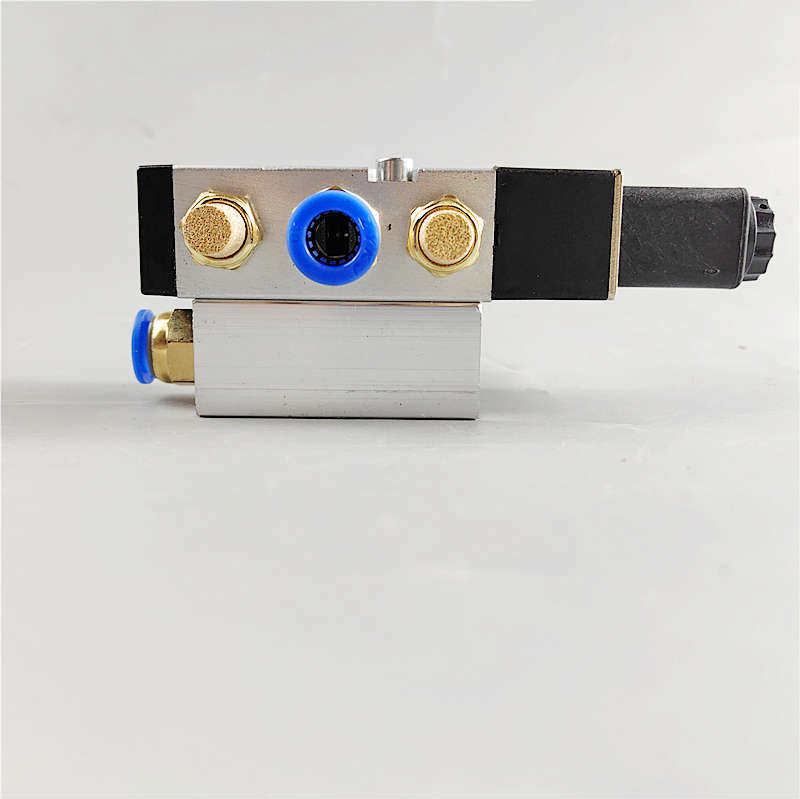 气动元件控制阀套件组合4M310-08/10 DC24V气缸控制器AC220V接头