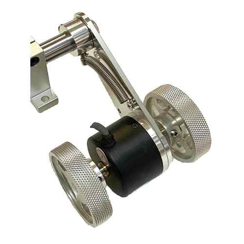 高精度智能电子数显计米器 滚轮式验布机码表 控制停机切割记米器