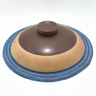土陶砂锅盖子单盖家用陶瓷汤锅浅锅通用沙锅盖中药壶无釉锅盖配件