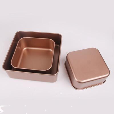 Square Oven Pan Tray Cake Bread Plate baking mold 正方形烤盘