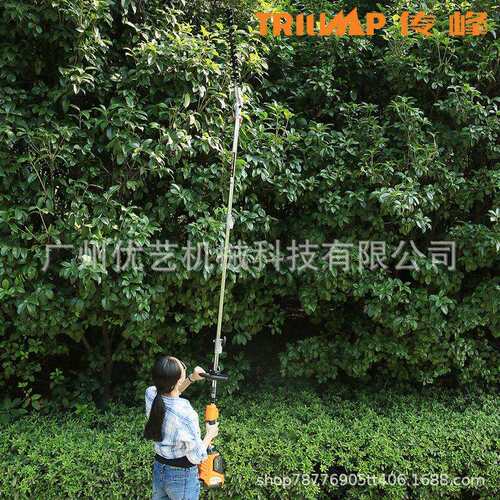 58V可伸缩高枝剪绿篱机充电式无刷电高空剪可锯高枝TPPT5620