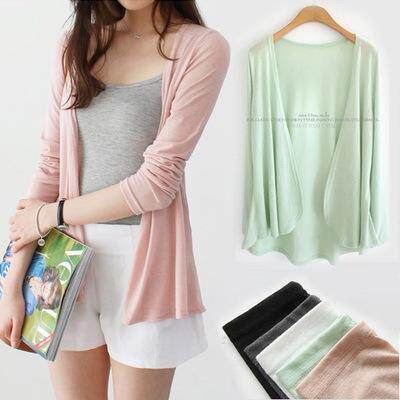 Pack sun protection clothes, cardigans, women's knitwear,