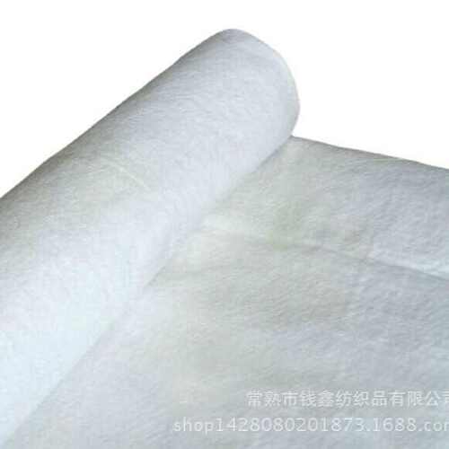 白色针刺无纺布材料 pp针刺棉无纺布 吸水不织布批发