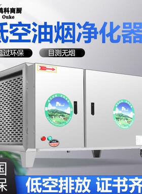 油烟净化器商用低空排放无烟分离过环保烧烤饭店厨房餐饮6000风量