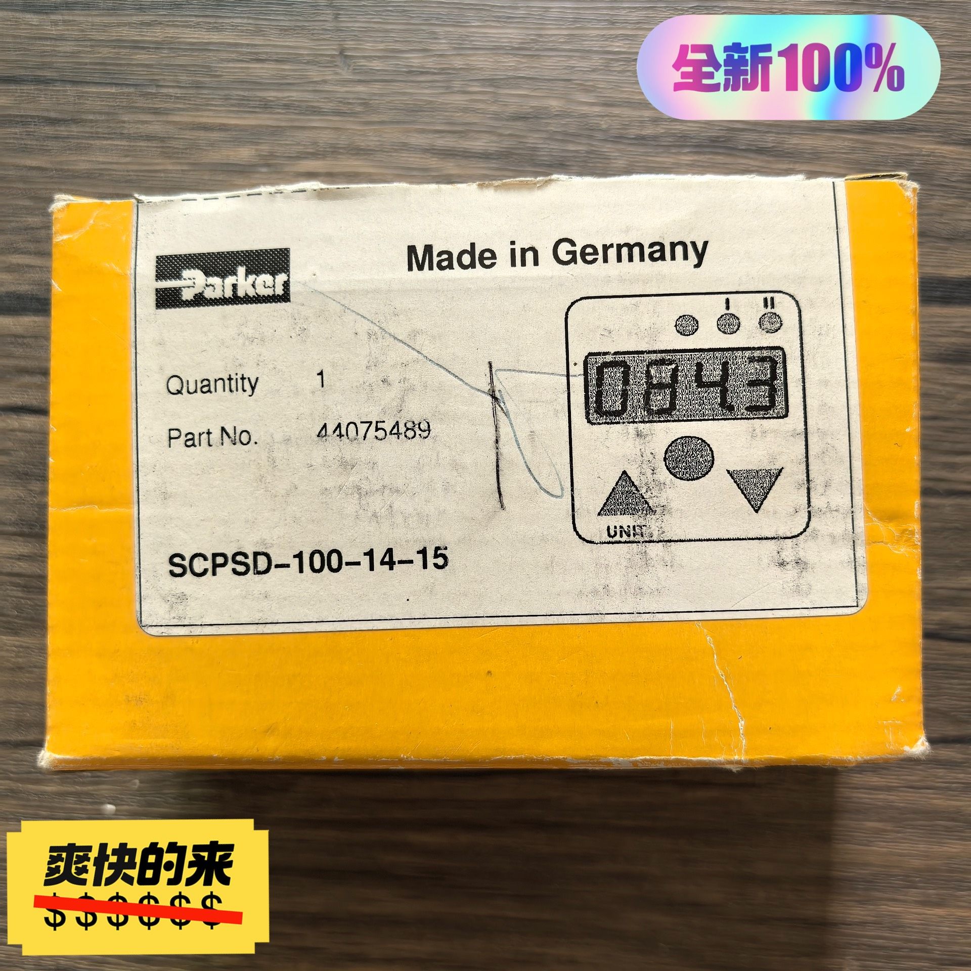 全新原装正品 Parker派克 SCPSD-100-14-1