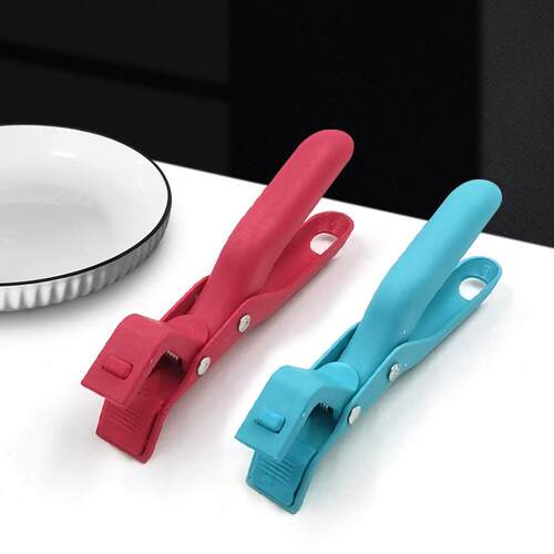 Home-use heat-resistant plate and bowl clips, multifunctiona