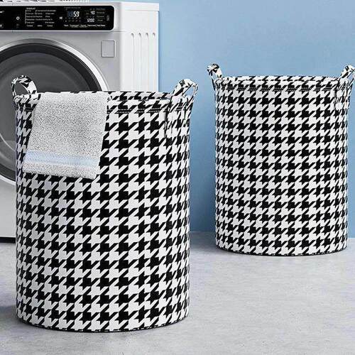 Foldable Laundry Basket Storage Bucket Clothes Organizer Bat