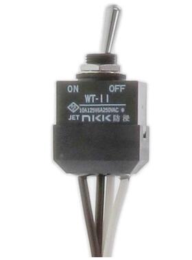 带线钮子开关WT-11AL超大电流摇头开关NKK
