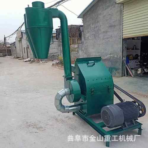 玉米颗粒粉碎机秸秆颗粒粉碎机新款风机锤片式粉碎机
