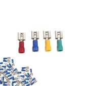 冷压接线端子 FDD系列2.8 母预绝缘端头 6.3直销 黄铜 4.8