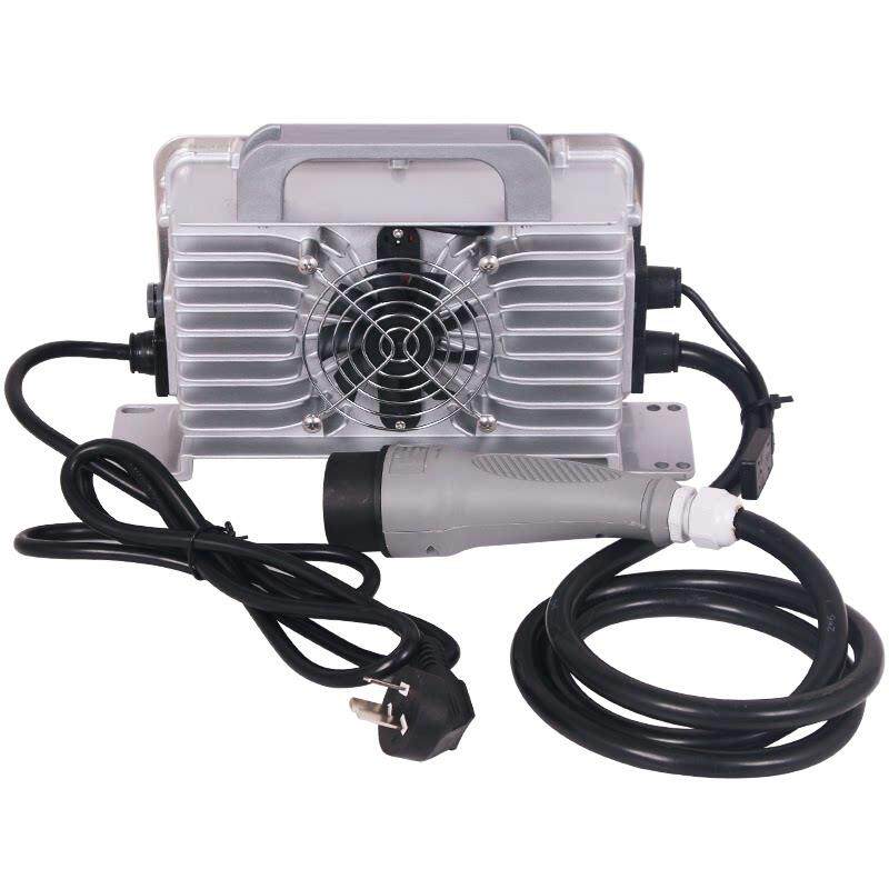 萨美特高频智能充电机电动叉车观光车巡逻车扫地车24V48V充电器