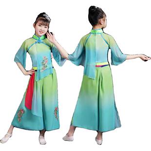 胶州秧歌服演出服女2024新款心尖尖舞蹈服装剧目艺考古典斗笠舞