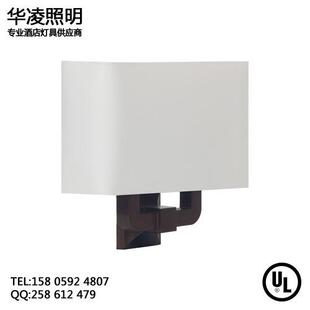 双头酒店背景卧室过道楼梯店程华凌照供明厂家直工壁1410 壁灯美式