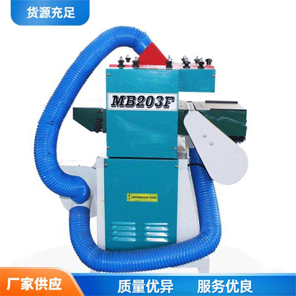 高速双面压刨机实木木门衣橱柜门刨削机三进两出木材抛光机