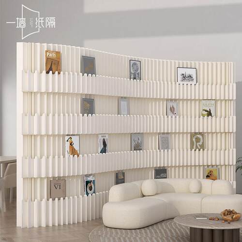 可置物屏风隔断折叠纸墙展厅活动伸缩隔板移动挡板网红装饰背景墙