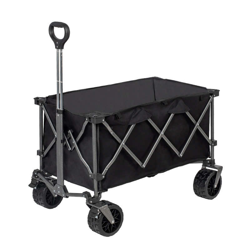 聚拢款露营车营地车野餐便携折叠手推车户外摆摊小拉拖车超大容量