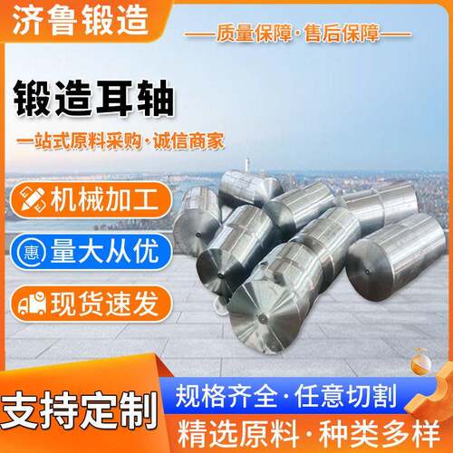 耳轴42CrMo冶金炼钢转炉耳轴碳钢重型设备承载转炉耳轴耳轴