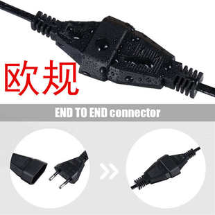 2备泡庭院灯串 220V清光灯串25灯 G40灯串 插电钨丝灯110V