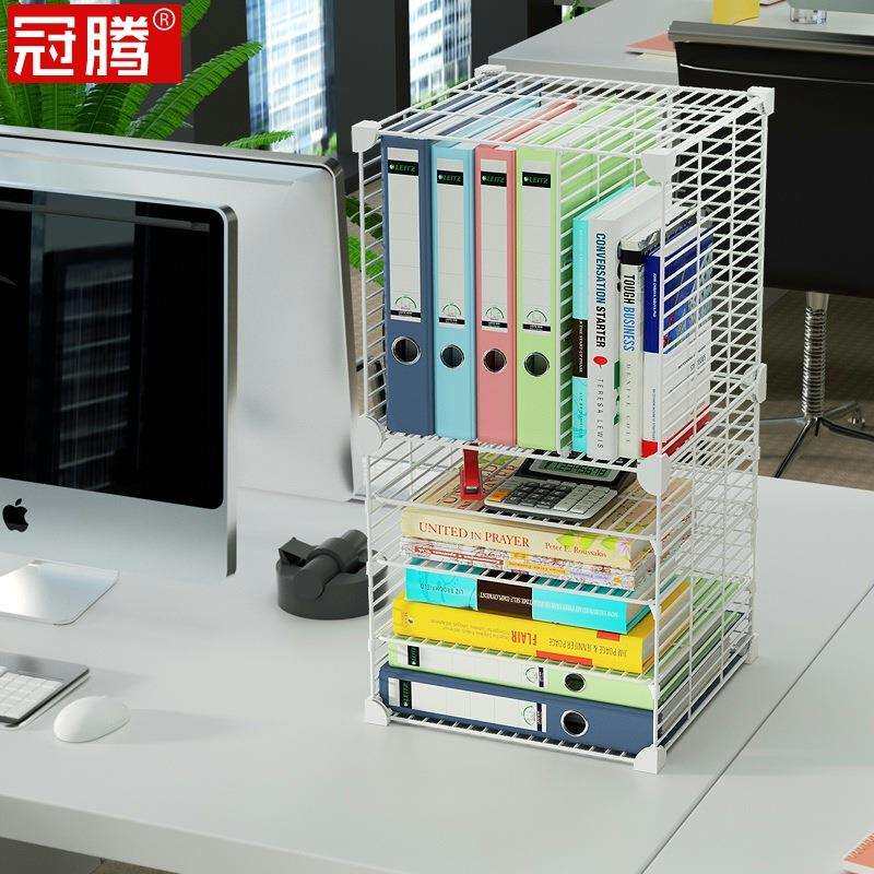 书桌收纳置物架桌面神器学生宿舍桌子课桌上小层架办公室文件架子