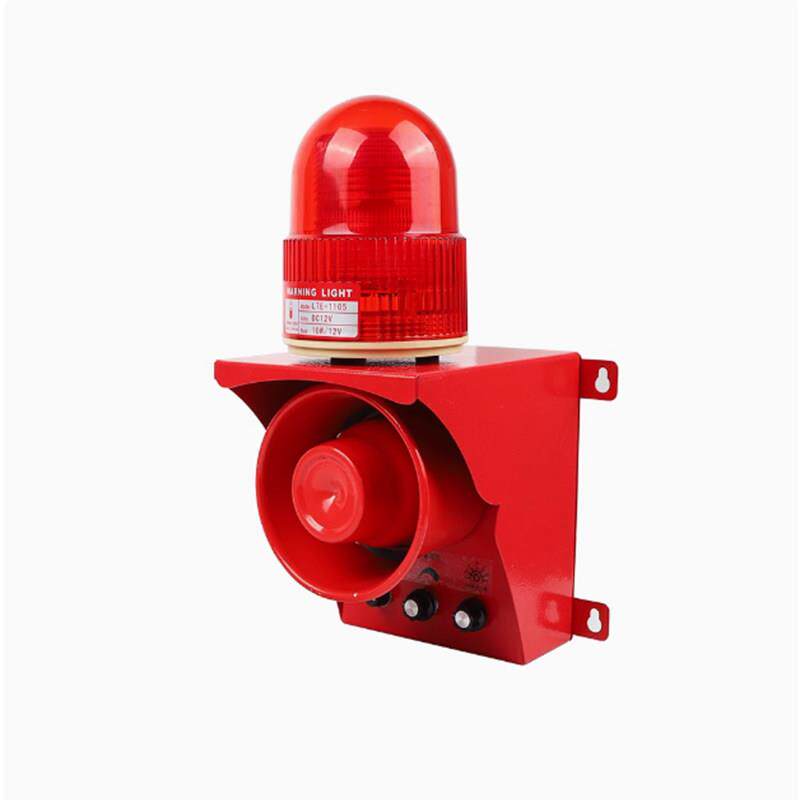 声光报警器大功率工业高分贝叉车语音声光警报器220V24V无线遥控