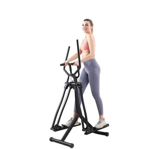 高档椭圆机机家中老人太空漫步机静走步可折叠音前后左右旋转健身