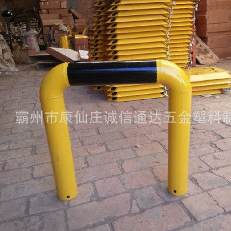 酒店小龙门挡车器 金属钢管车位挡车器 固定加厚停车位小区挡车器