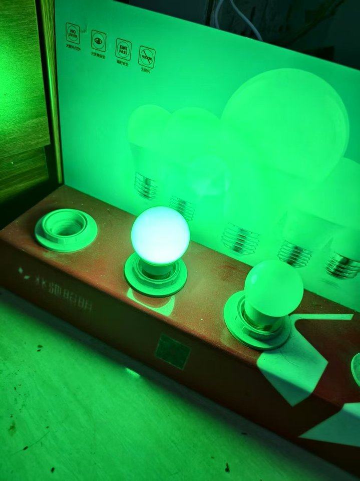 12月26日中山处置库存闲置3瓦和5瓦LED节能蓝光和绿光灯泡一批约8000只网络拍卖公告