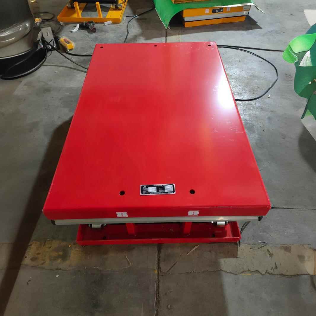 液升降压机台 小型卸货平台固0定906固式作业车1-1吨定电动剪叉